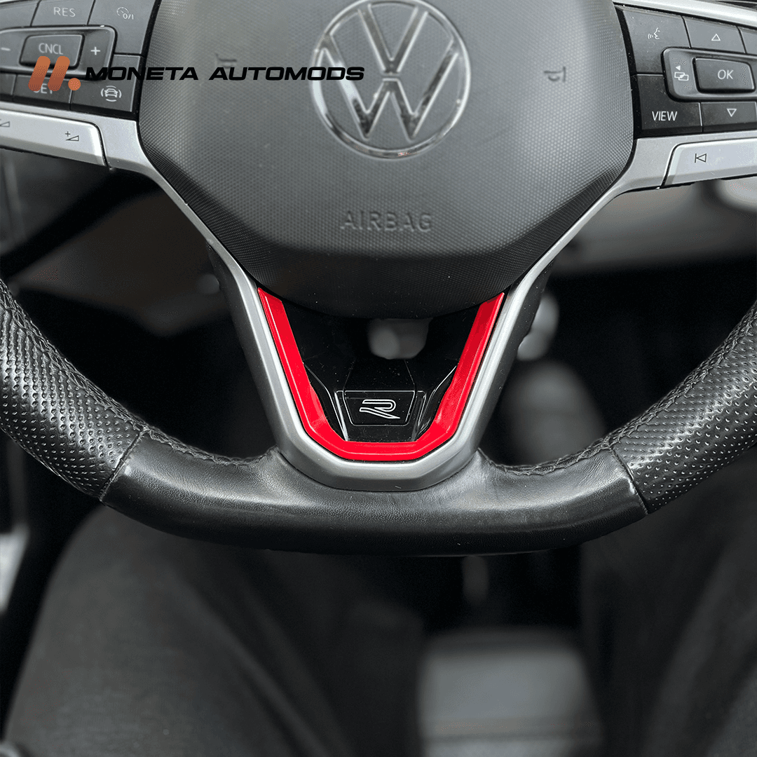 Steering Badge Type R for VW Virtus/Taigun 1