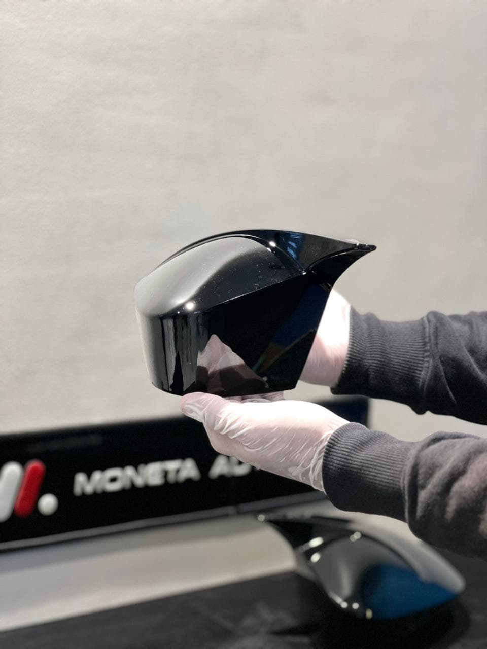 Virtus And Slavia Batman Style Mirror Cover Compatible with VW Taigun And Skoda Kushaq secondary