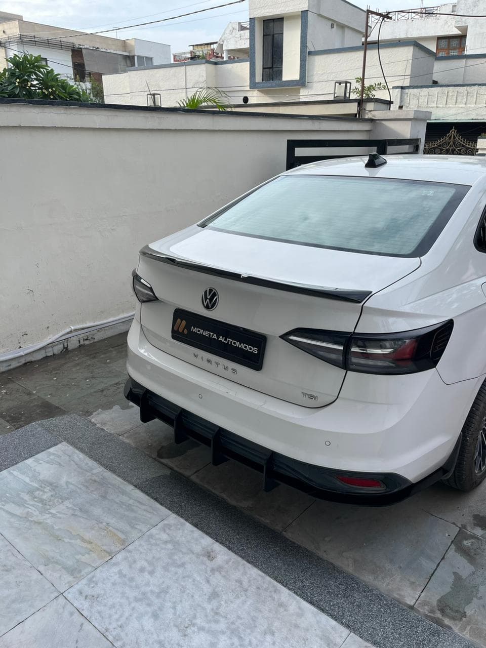 Virtus And Slavia Lip Spoiler / ABS Aftermarket