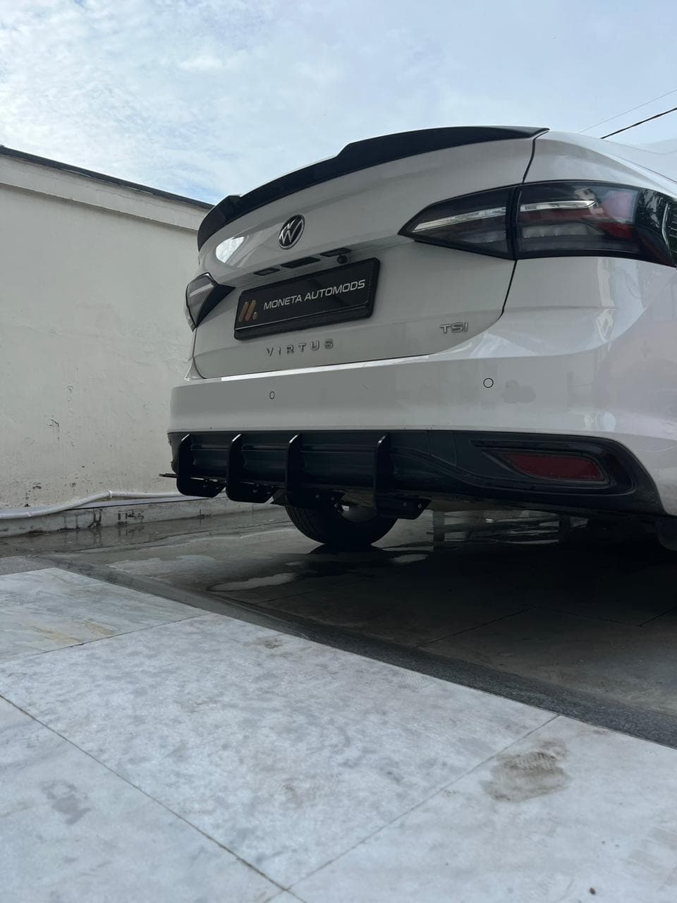 Virtus And Slavia Lip Spoiler / ABS Aftermarket secondary