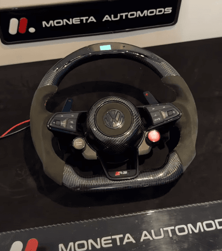 Audi RS Style Carbon Fiber Steering Wheel For Volkswagon 4