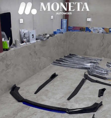 Body Kit With Side Skirts and Front Splitter for Virtus / Slavia