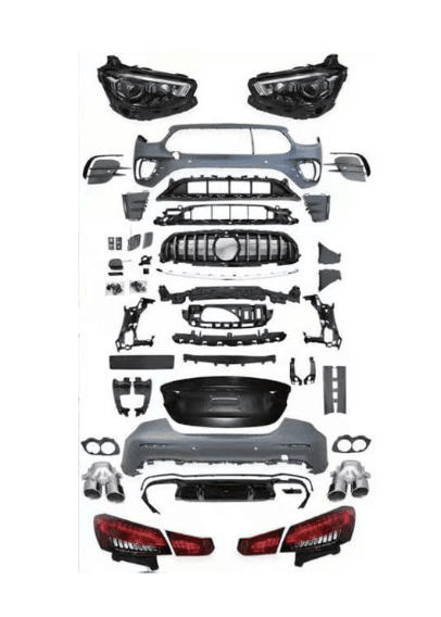 Mercedes-Benz E-Class W213 (2017–2024) to W214 (2025+) AMG Brabus Style Facelift Conversion Body Kit – Front & Rear Bumper, Hood, Headlights & Taillights