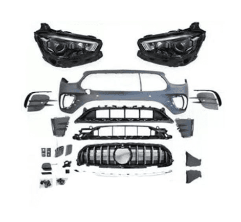 Mercedes-Benz E-Class W213 (2017–2024) to W214 (2025+) AMG Brabus Style Facelift Conversion Body Kit – Front & Rear Bumper, Hood, Headlights & Taillights secondary