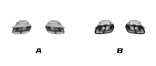 Mercedes-Benz CLA-Class W117/C117/X117 (2013–2019) AMG Style Rear Bumper Conversion Body Kit 3