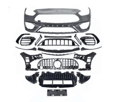 Mercedes-Benz C-Class W206 (2022–2025) AMG C63 Style Front Bumper Conversion Body Kit 2