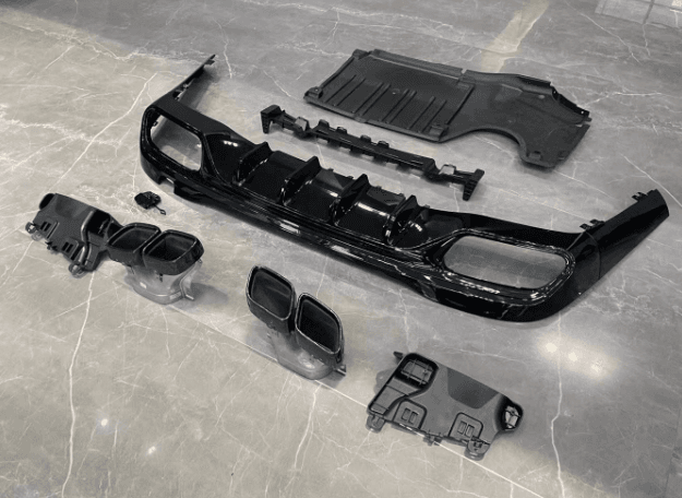 Mercedes-Benz C-Class W206 (2022–2025) AMG C63 Style Rear Bumper Conversion Body Kit 2