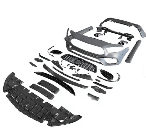 Mercedes-Benz A-Class W177 (2018–2024) AMG A45 Style Conversion Body Kit – Front & Rear Bumper, Side Skirts, Rear Diffuser & Exhaust Tips secondary