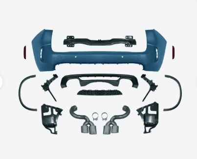 BMW X5 F15 (2014–2019) M Sport MP M Performance Rear Bumper Body Kit with Wheel Arch Upgrade