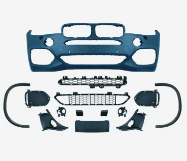 BMW X5 F15 (2014–2019) M Sport M Performance MT M Tech Front Bumper Body Kit with Wheel Arch Upgrade