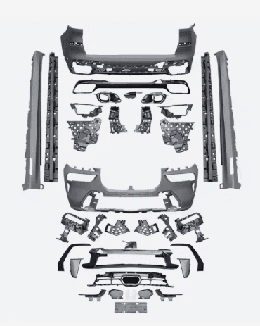 BMW X7 G07 LCI (2023+) M Sport M Performance MT M Tech Body Kit – Front & Rear Bumper, Side Skirts, Rear Diffuser & Exhaust Tips