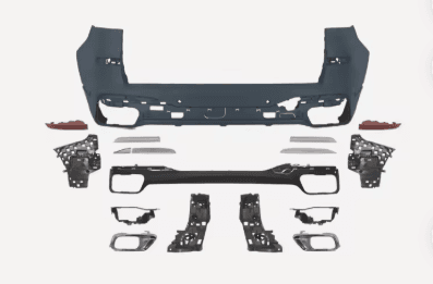 BMW X7 G07 LCI (2023–2026) M Sport M Performance MT M Tech Rear Bumper Body Kit Upgrade 2