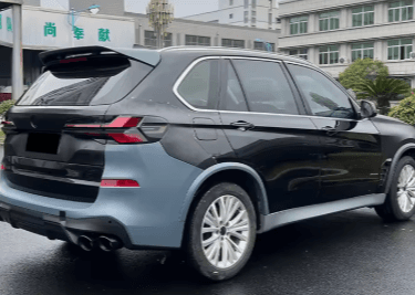BMW X5 F15 (2014–2018) to X5 G05 LCI (2024+) F95 X5M Style Non-Cut Conversion Body Kit – Bumpers, Headlights, Taillights, Grille, Fender & Spoiler 3