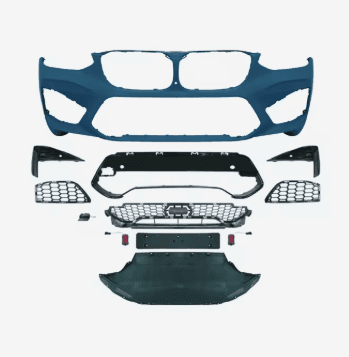 BMW X3 G01 (2018–2021) M Sport X3M Style Front Bumper Conversion Body Kit with Kidney Grille
