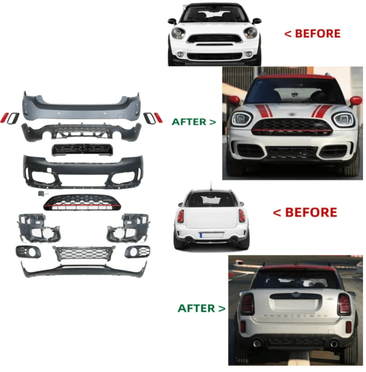 MINI Cooper Countryman R60 (2011–2016) JCW Style Conversion Body Kit secondary