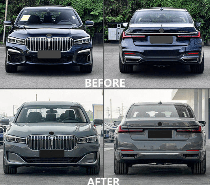 BMW 7 Series G12 (2019–2022) M Sport M7 Classic Front & Rear Bumper Conversion Body Kit 2