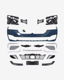 BMW 7 Series G12 LCI (2019–2022) M Sport M7 M760 Style Front Bumper Body Kit Upgrade