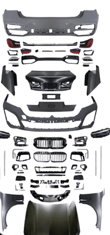 BMW 7 Series F01/F02 (2009–2014) to G12/G70 LCI (2016–2022+) M760 Sport Conversion Body Kit