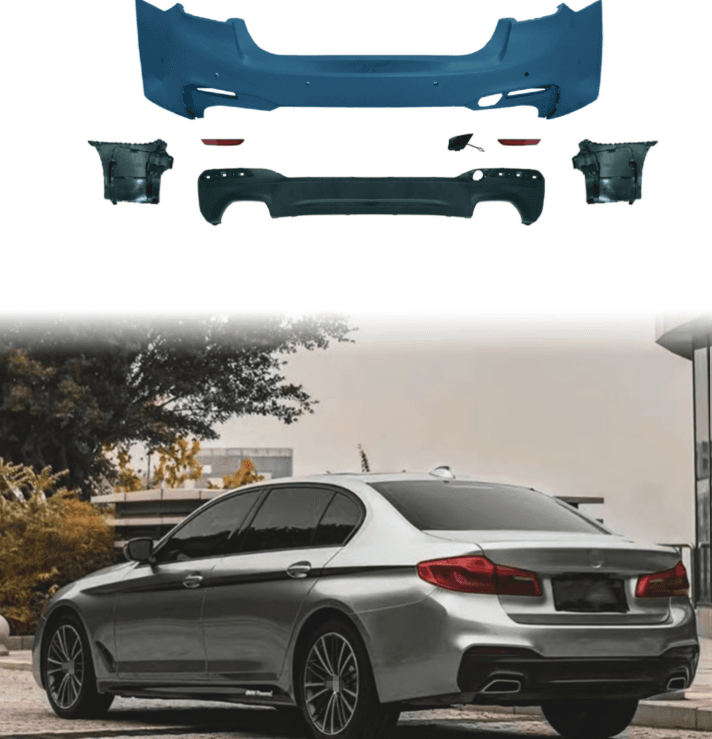 BMW 5 Series G30/G38/F90 (2018–2020) MT M Tech M Performance Rear Conversion Body Kit 2