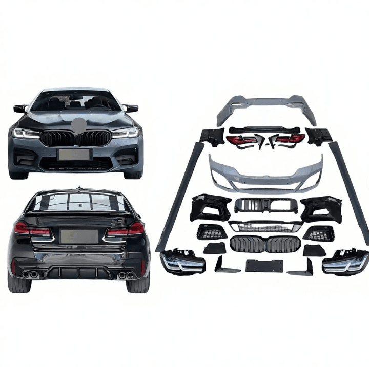 BMW 5 Series G30 (2017–2020) to G30 F90 LCI (2021+) M Tech M Sport Facelift Conversion Body Kit 2