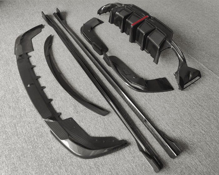 BMW 3 Series G20 LCI / G28 (2023+) V-TEN Style Body Kit – Front Lip, Rear Diffuser, Side Skirts & Exhaust Tips (340i Only) secondary