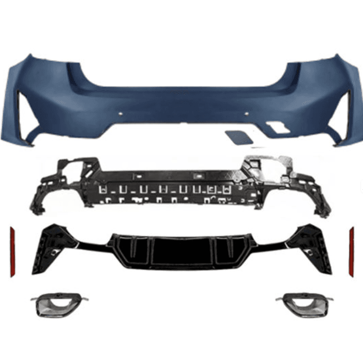 BMW 3 Series G20 LCI (2023+) M Sport Rear Bumper Body Kit Upgrade