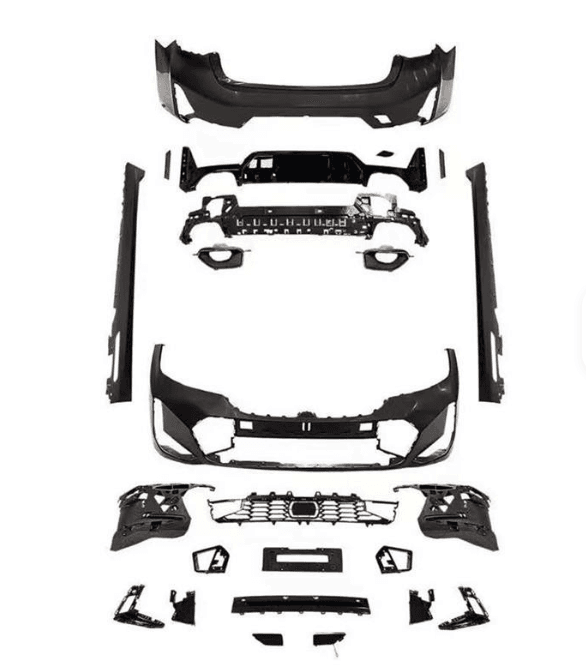 BMW 3 Series G20 LCI (2023+) Front & Rear Body Kit Upgrade – M Sport / M Performance Style Bumpers