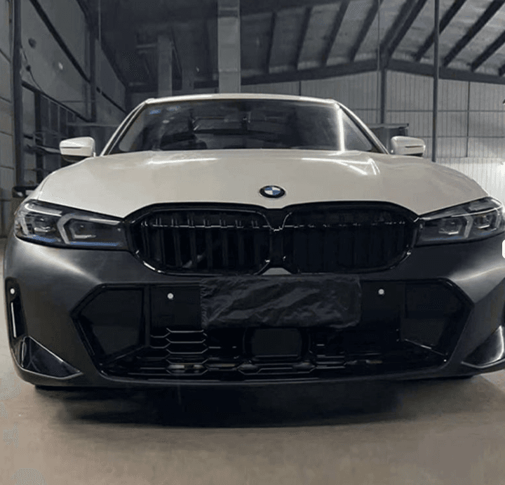 BMW 3 Series G20 LCI (2023+) Front & Rear Body Kit Upgrade – M Sport / M Performance Style Bumpers 4