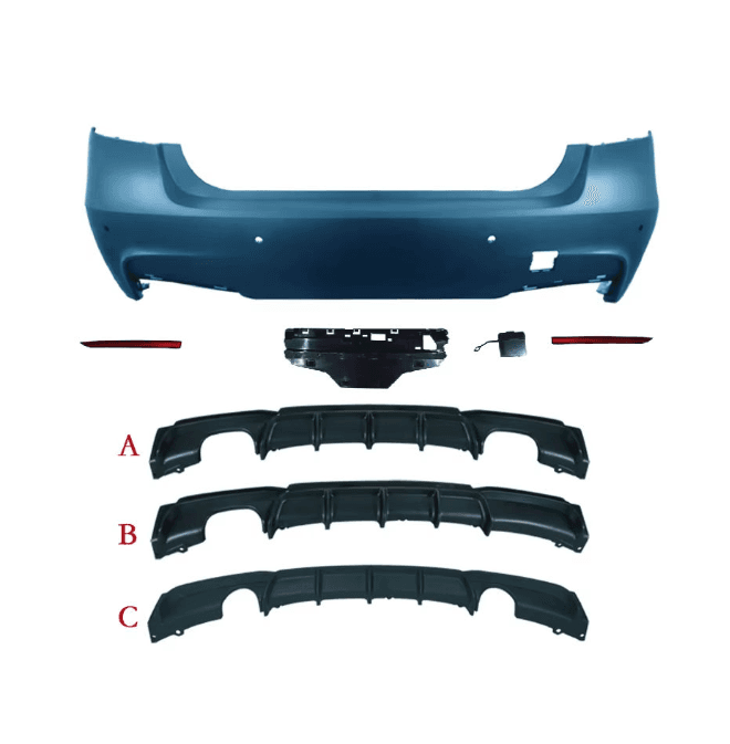 BMW 3 Series G20 (2019–2022) M340d / M340i / 330i / 340i to Facelift M Performance Rear Bumper Assembly
