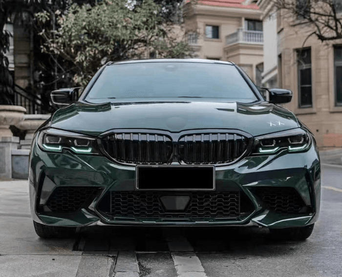 BMW 3 Series G20/G21 (2019–2022) M340i / M340d / 330i Upgrade to Facelift M Performance Front Bumper Assembly secondary