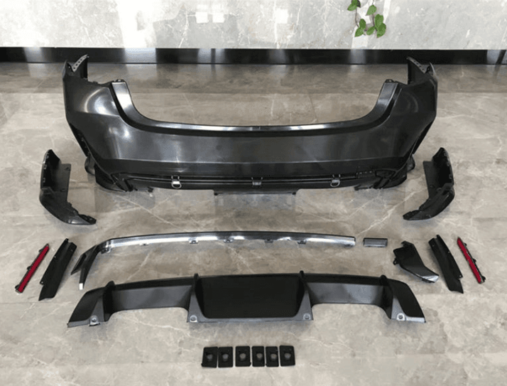 BMW 3 Series F30 (2012–2018) to G20/G28 (2023+) Style Rear Conversion Body Kit – Rear Bumper, Trunk, Taillights & Exhaust Tips (Non-Cut Version)
