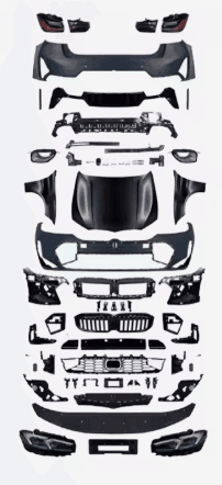 BMW 3 Series F30 (2012–2018) to G20/G28 (2023+) Style Full Conversion Body Kit – Non-Cut Version