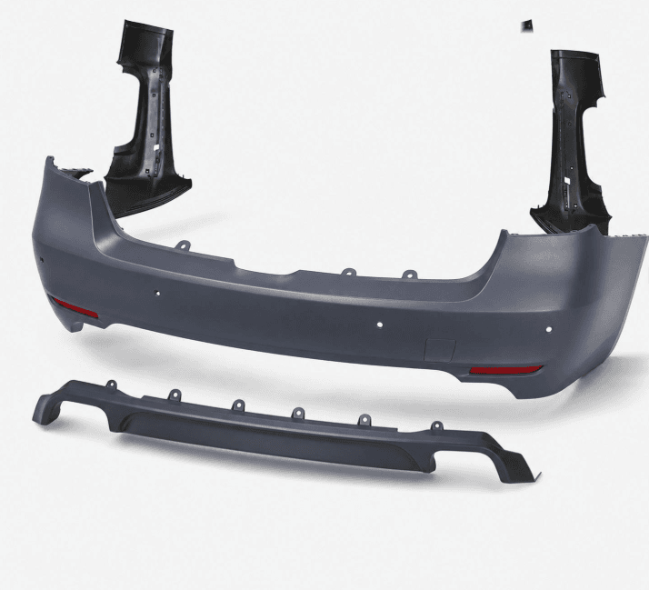 BMW 3 Series F30 (2012–2018) M3 F80 M Sport M Performance Rear Bumper Body Kit