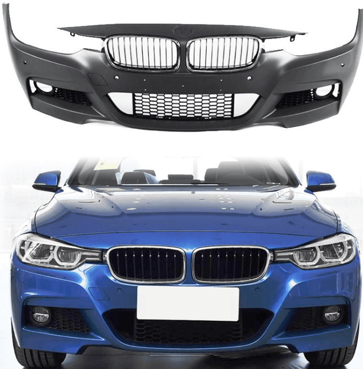 BMW 3 Series F30 (2012–2018) M Sport M Performance Front Bumper Body Kit (Without Fog Lamp Holes) secondary