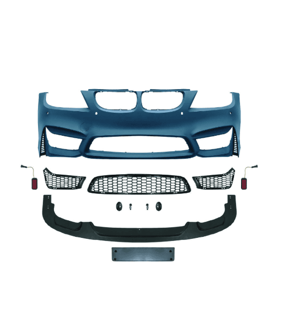 BMW 3 Series E90 LCI (2009–2012) M Sport / M4 Style Front Bumper Conversion Body Kit