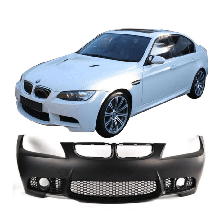 BMW 3 Series E90 LCI (2009–2012) M Sport / M3 Style Front Bumper Conversion Body Kit 2