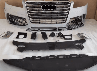 Audi A8 D4 (2015–2017) S8 Style Front Bumper Body Kit with Grille 3