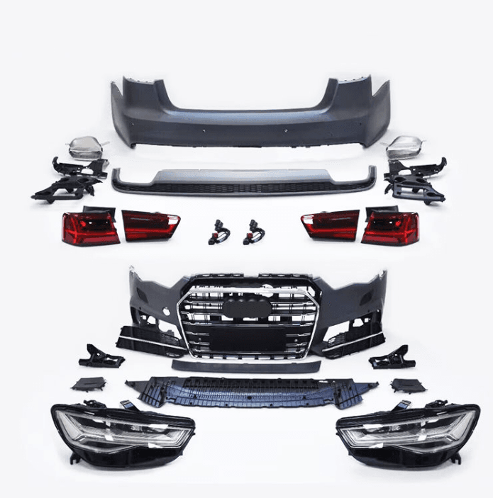 Audi A6 C7 (2010–2015) to 2016 C7 Facelift Matrix Style Conversion Body Kit, Headlight,Taillight