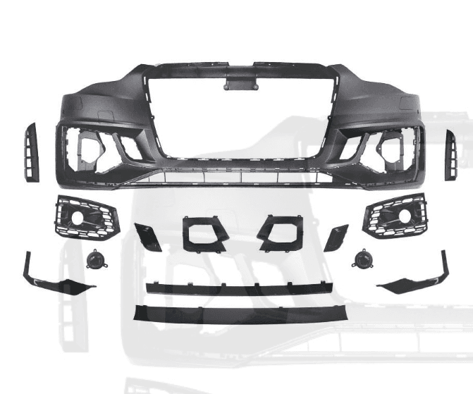 Audi A5 (2017–2020) to RS5 / S5 Sport Front Bumper Body Kit Mesh