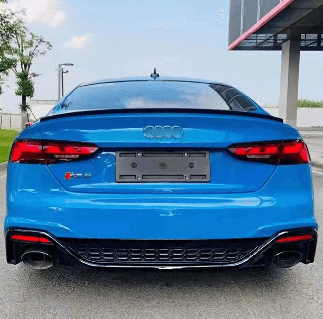 Audi A5 (2017–2020) RS5 / S5 2021 Style Sport Body Kit – Front Bumper, Grille, Side Skirts, Diffuser Exhaust Tip Pipe 3