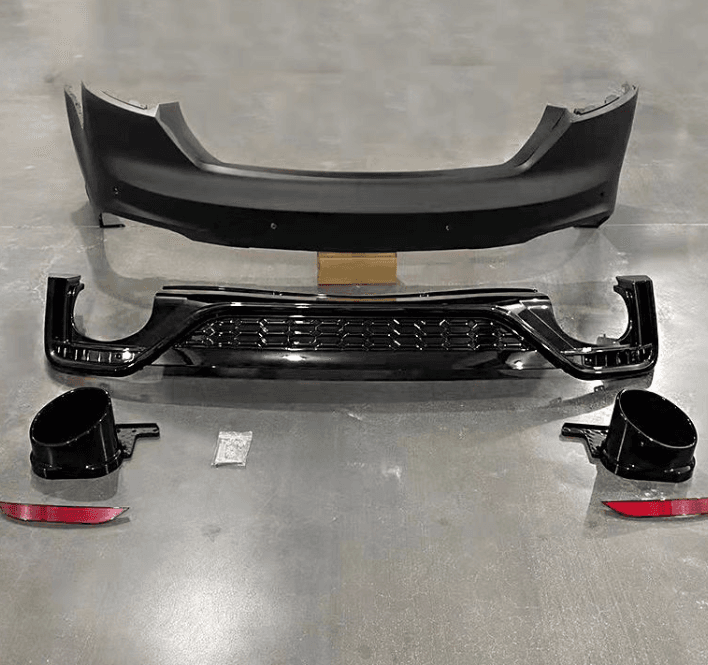 Audi A5 (2017–2020) RS5 / S5 2021 Style Sport Body Kit – Front Bumper, Grille, Side Skirts, Diffuser Exhaust Tip Pipe 5
