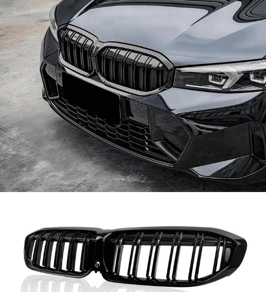 BMW 3 Series G20 (2019–2022) Gloss Black Front Bumper Grille secondary