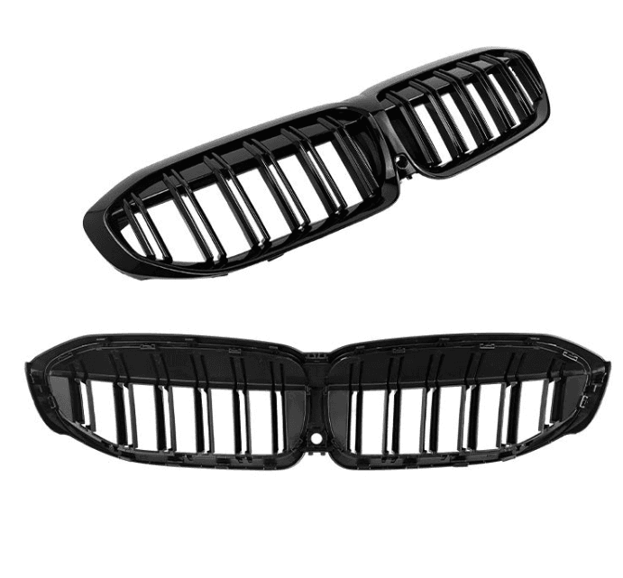 BMW 3 Series G20 (2019–2022) Gloss Black Front Bumper Grille 3
