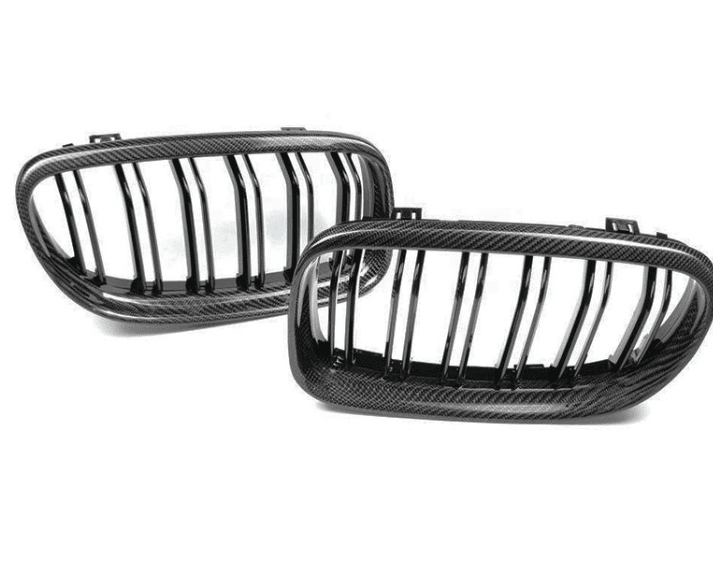 BMW 3 Series E90 (2008–2012) Front Bumper Grille – Carbon Fiber Look