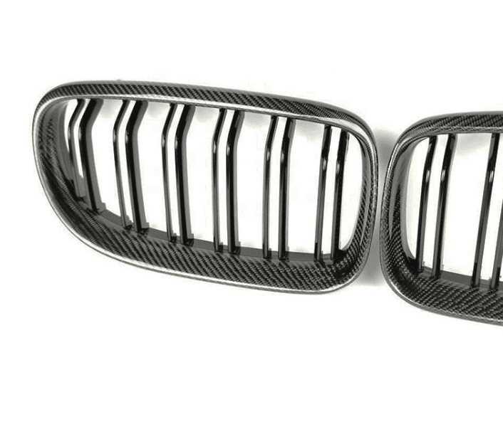 BMW 3 Series E90 (2008–2012) Front Bumper Grille – Carbon Fiber Look 3