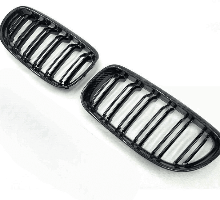 BMW 3 Series E90 (2008–2012) Front Bumper Grille – Carbon Fiber Look 4