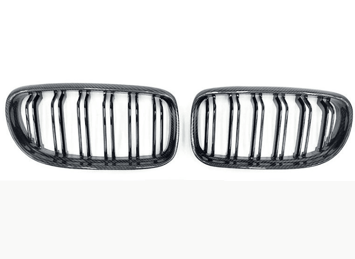 BMW 3 Series E90 (2008–2012) Front Bumper Grille – Carbon Fiber Look 5