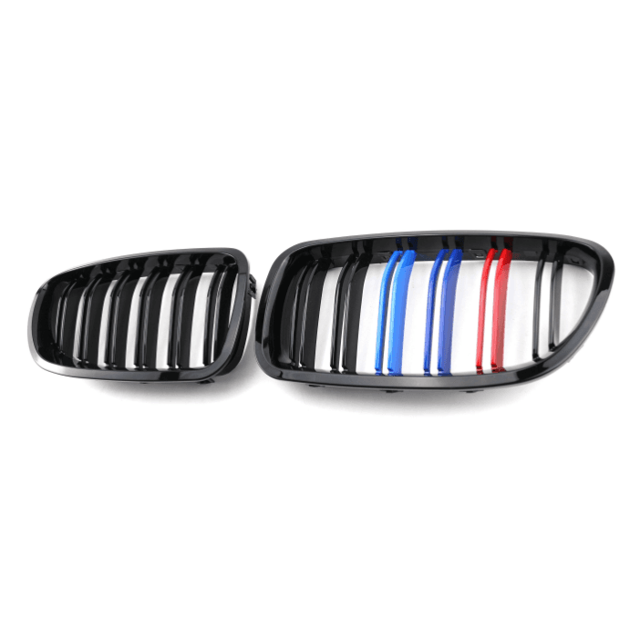 BMW 5 Series F10 2010-2017 Front Bumper Grill Tri Colour