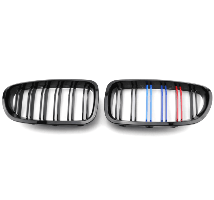 BMW 5 Series F10 2010-2017 Front Bumper Grill Tri Colour 3