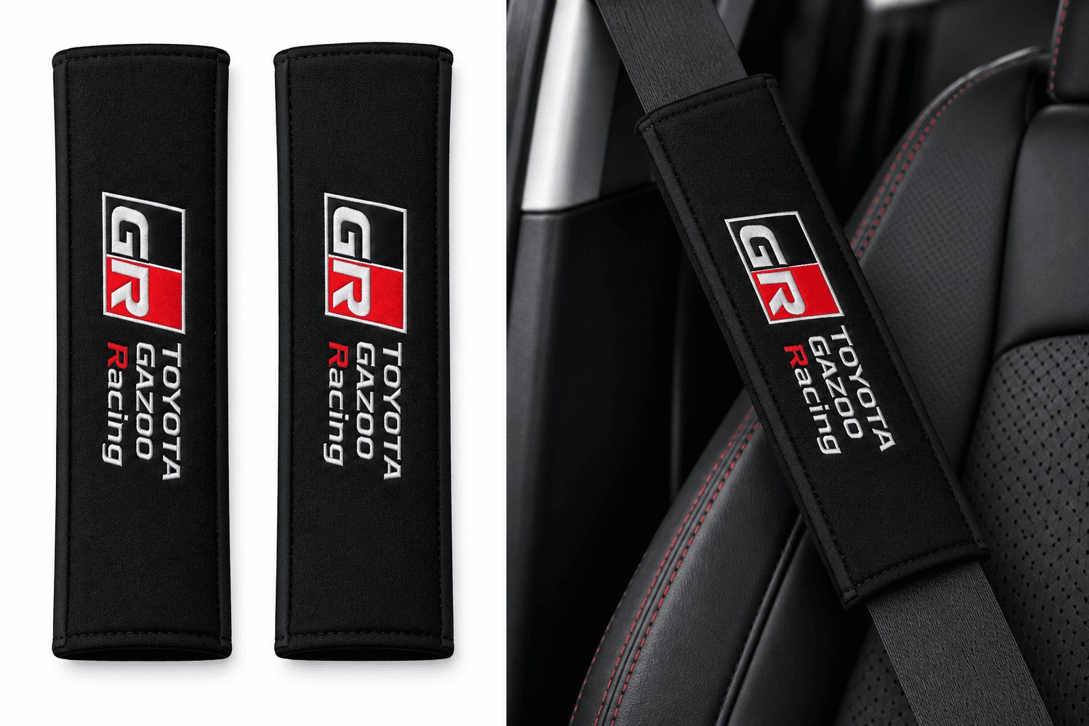 Toyota Gazoo Racing Shoulder Pads | Premium Comfort Set of 2 4